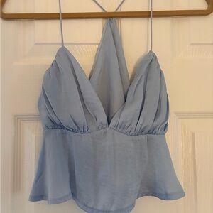 SHEIN Light Blue Camisole Top